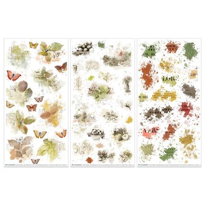 49 &amp; Market - Vintage Orchard Collection - Rub Ons - Blendable - VO28843 - 6" x 12" - 3 sheets