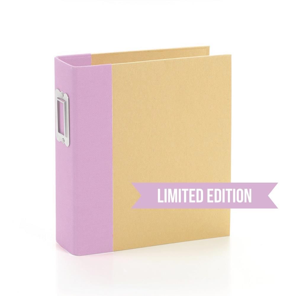 Simple Stories - Sn@p Binder - 6&quot; x 8&quot; - Special Edition - Lilac - 10776