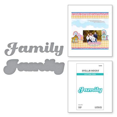 Spellbinders Paper Arts - Storytelling Collection Die Set - Family - S2-303