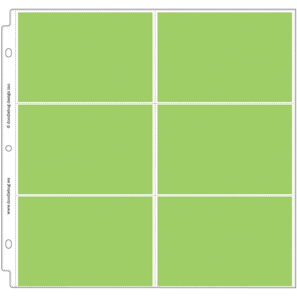 Doodlebug Designs Inc - Page Protectors - 12&quot; x 12&quot; - 12 Pack - DB3491