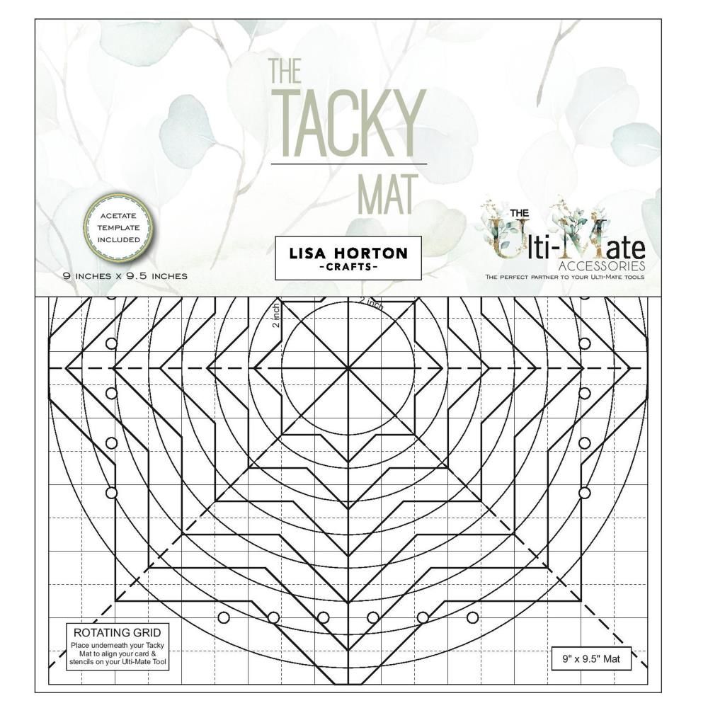 Lisa Horton Crafts - Tacky Mat - 9&quot; x 9.5&quot; -  LHCT049