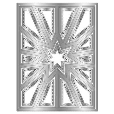 Crafters Companion - Create A Card -  Die sets - Shining Star - CCMDCADSTAR - 17 pcs