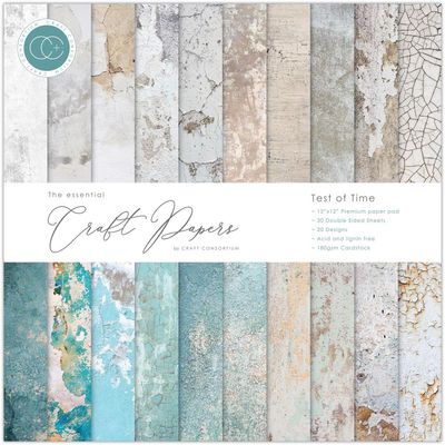 Craft Consortium - The Essential Craft Papers - Test of Time - 180GSM - 30 sheets