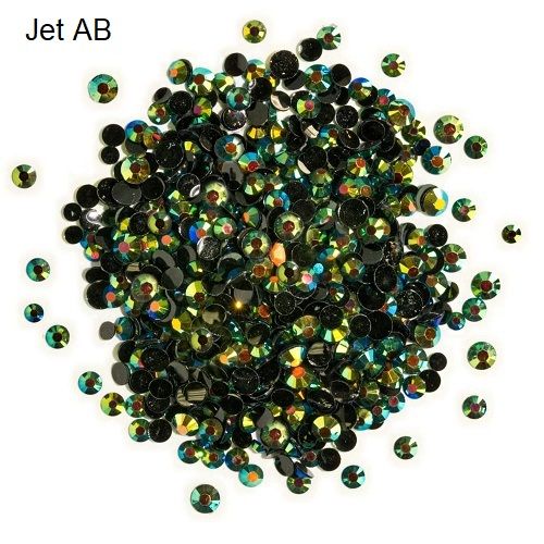 Buttons Galore &amp; More - Jewelz - JetAB -  JZ103 - 8 grams