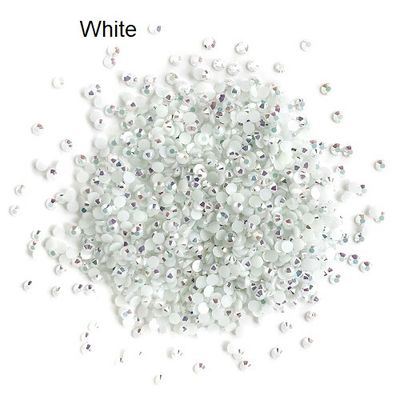 Buttons Galore &amp; More - Jewelz - WhiteAB - JZ101 - 8 grams