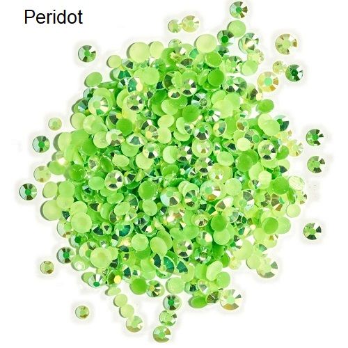 Buttons Galore &amp; More - Jewelz - Peridot - JZ109 - 8 grams