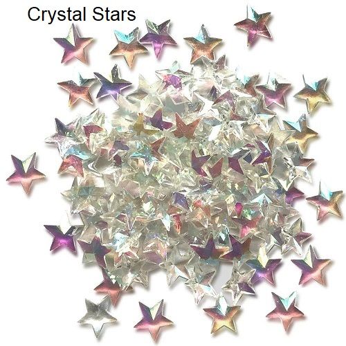Buttons Galore &amp; More - Sparkletz - Crystal Stars - SPK118 - 10grams