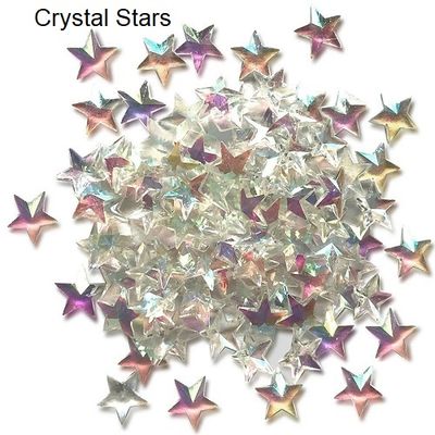 Buttons Galore &amp; More - Sparkletz - Crystal Stars - SPK118 - 10grams