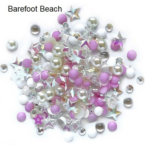 Buttons Galore &amp; More - Sparkletz - Barefoot Beach - SPK101 - 10grams