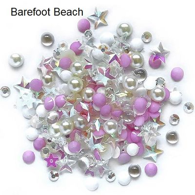 Buttons Galore &amp; More - Sparkletz - Barefoot Beach - SPK101 - 10grams