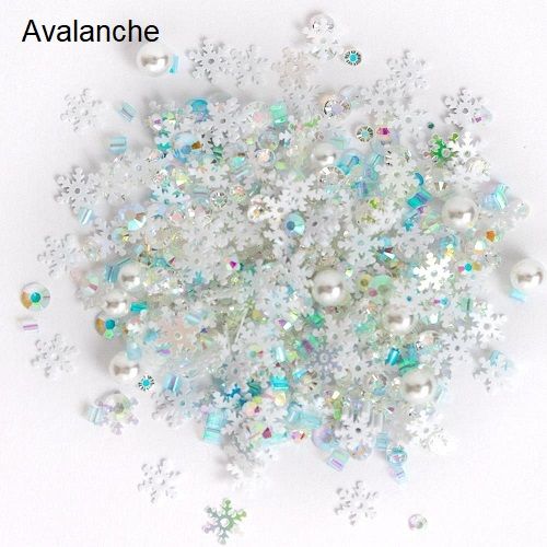 Buttons Galore &amp; More - Sparkletz - Avalanche - SPK157 - 10grams