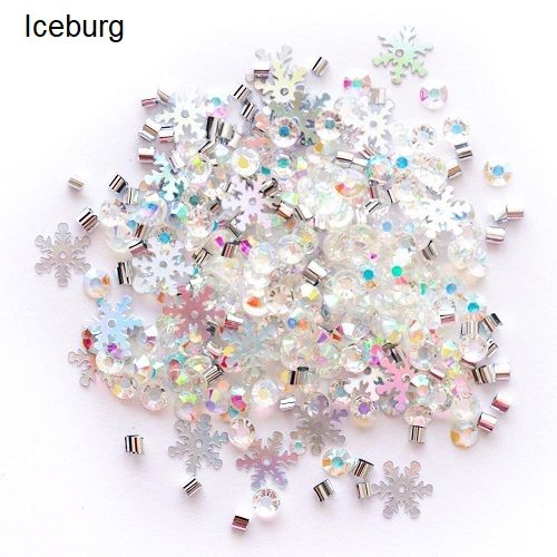 Buttons Galore &amp; More - Sparkletz - Iceberg - SPK159 - 10grams