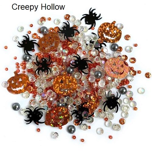 Buttons Galore &amp; More - Sparkletz - Creepy - SPK154 - 10grams