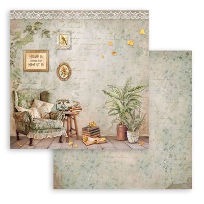 Stamperia - Romantic Series - Golden Harmony Collection - 12 x 12 - Paper Pack - SBBL160 - 10 sheets