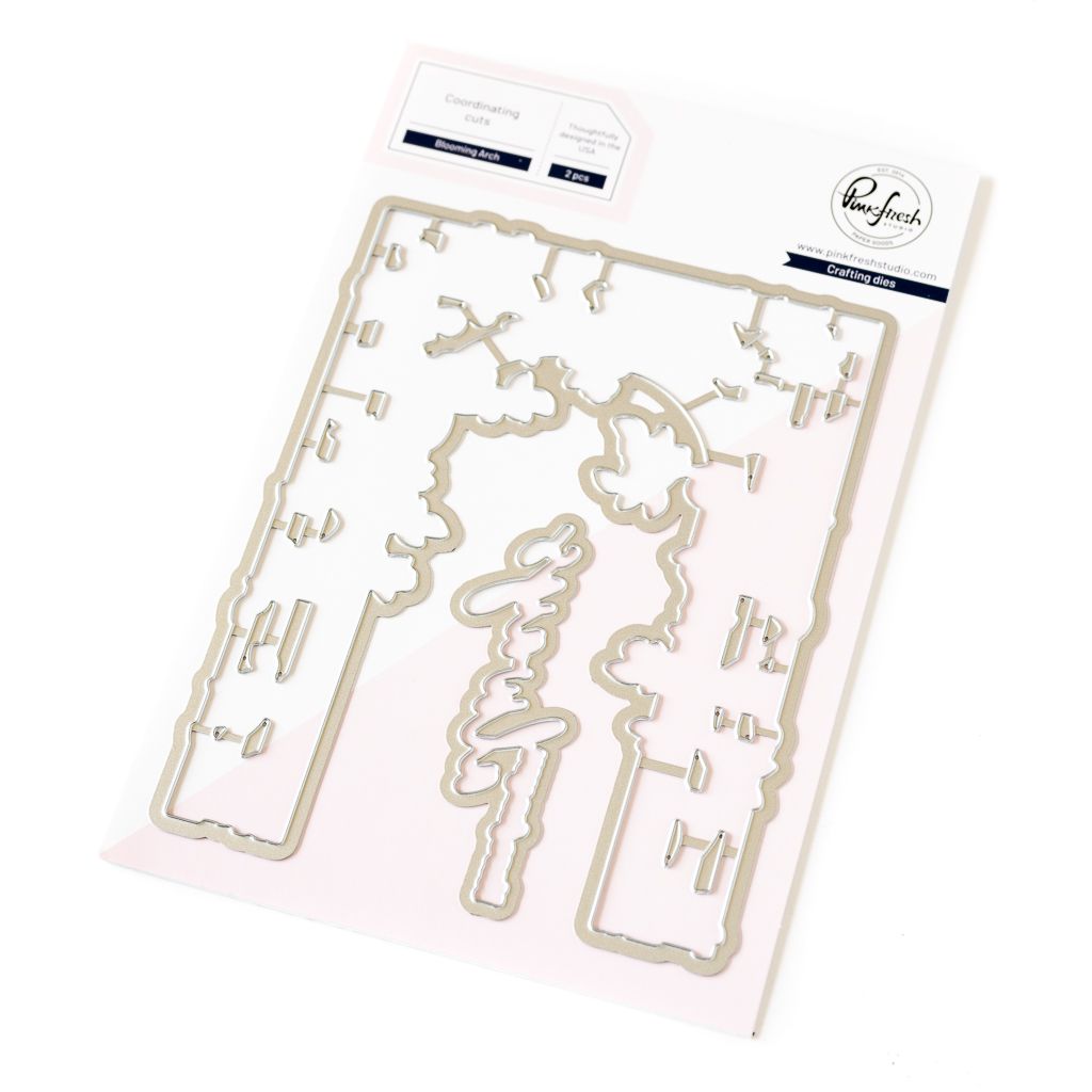 PinkFresh Studio - Kindness In Bloom Collection - Blooming Arch - Die Set -  257724 - 4pcs