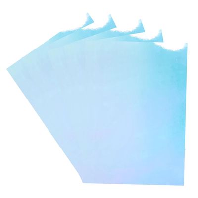 Tonic Studios - Craft Perfect - Perfect Gloss Iridescent Cardstock - Bejeweled Blue - 8.5" x 11" - 8750E - 92lbs - 5 Sheets
