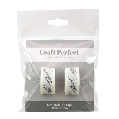 Tonic Studios - Craft Perfect - Low Tack Craft Tape - .75&quot; x 33&quot;  - 9745E - 2 pack