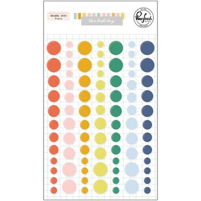 PinkFresh Studio - Enamel Dots - The Best Day Collection - 126221 - 84 pcs