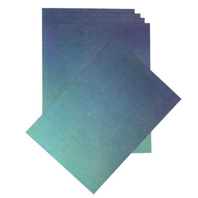 Tonic Studios - Craft Perfect - Ombre' Glitter Cardstock - Under The Sea - 8.5" x 11" - 300gsm -  8921E - 5 Sheets