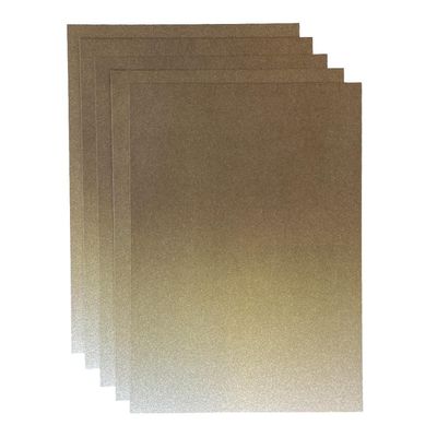 Tonic Studios - Craft Perfect - Ombre' Glitter Cardstock - Oyster Luster - 8.5" x 11" - 300gsm -  8922E - 5 Sheets