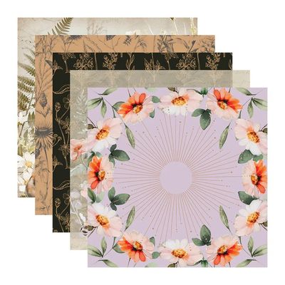 Spellbinders Paper Arts - Woodland Tales Collection - 12 x 12 Paper Pack- SCS-356 - 20 sheets