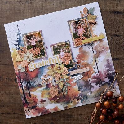 Spellbinders Paper Arts - Woodland Tales Collection - Die Cut - Sentiments - SCS-360 - 72 pcs