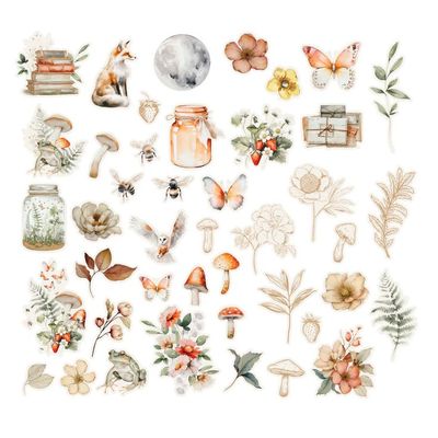 Spellbinders Paper Arts - Woodland Tales Collection - Die Cut - Shapes - SCS-360 - 86 pcs