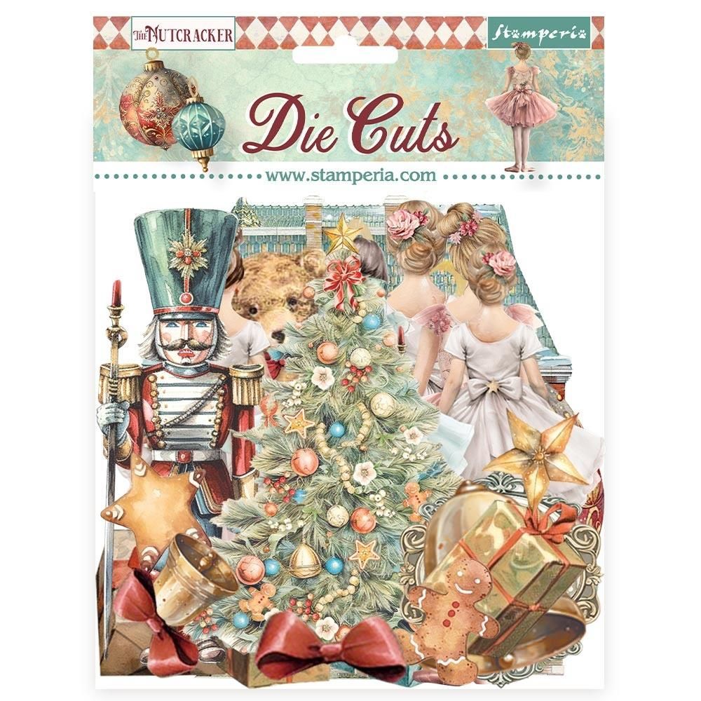 Stamperia - The Nutcracker Collection - Chipboard - Die Cuts - DFLDC103