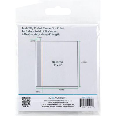 49 &amp; Market - Instaflips - 3" x 4" - IFP29215 - 12 pcs