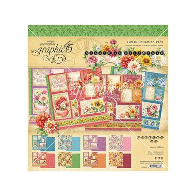 Graphic 45 - Season To Celebrate - 12 x 12 Paper Pack - G4502953 - 16 sheets