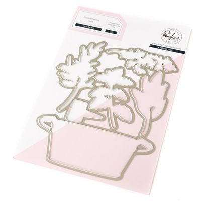 PinkFresh Studio - Gentle Greetings &amp; Greenery Collection - Herb Garden - Die - 26324 - 1pce