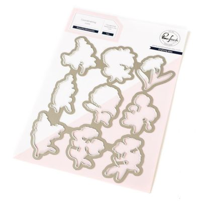 PinkFresh Studio - Gentle Greetings &amp; Greenery - Beautiful Botanicals - Die - 264624 - 1pce