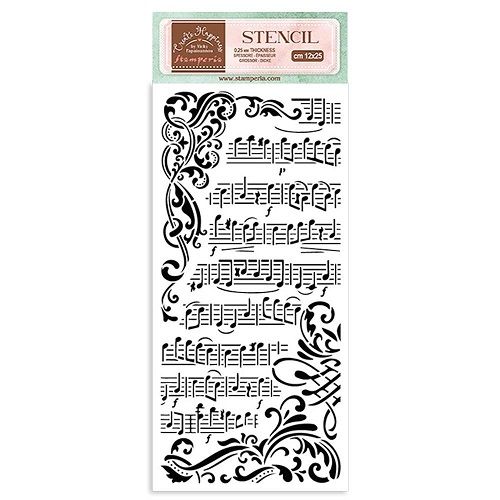 Stamperia - Create Happiness - Stencils - Music - KSTDL67