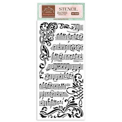 Stamperia - Create Happiness - Stencils - Music - KSTDL67