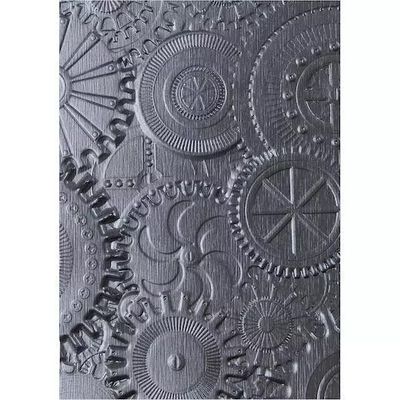 Tim Holtz &amp; Sizzix - 3D Texture Fades - Embossing Folder - Pre Loved - 662715 - Discontinued as New