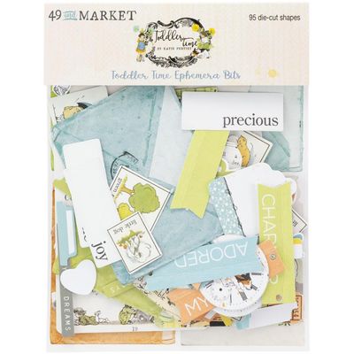 49 &amp; Market - Toddler Time Collection - Ephemera - TT30204 - 95 pcs