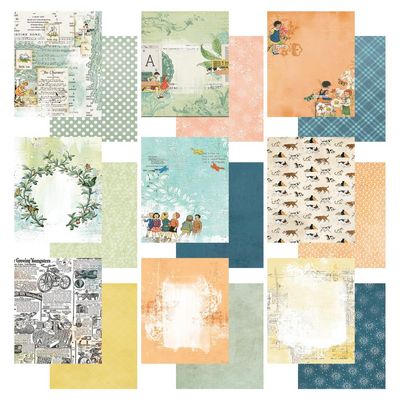 49 &amp; Market - Toddler Time Collection - 6" x 8" Paper Pack -  TT29963 - 24 Sheets