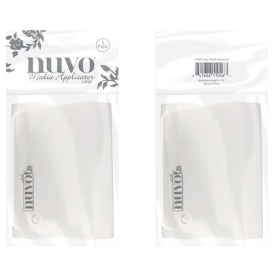 Nuvo - Mixed Media - Media Applicator - Large - 1046N - 2 pack