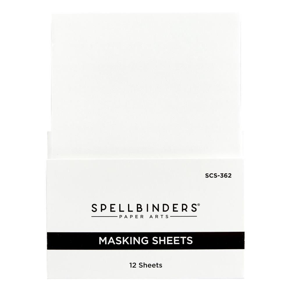 Spellbinders Paper Arts - Masking Sheets - 5&quot; x 7&quot; - 12 sheets - SCS-362