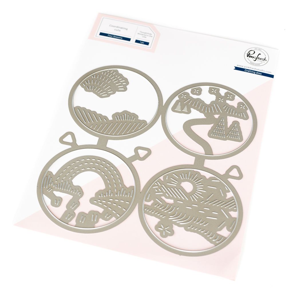 PinkFresh Studio - Beautiful Life Collection - Four Season - Die Set - 266625 - 1pce