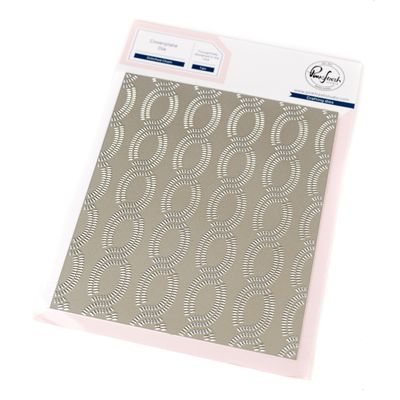 PinkFresh Studio - Beautiful Life Collection - Cover Plate - Stitched Chain  -  267225 - 1pce