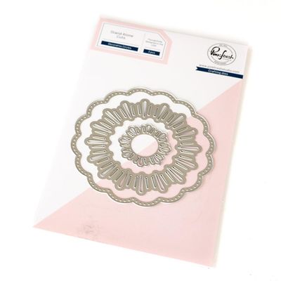 PinkFresh Studio - Beautiful Life Collection - Decorative Circles - Die Set - 269525 - 3pcs