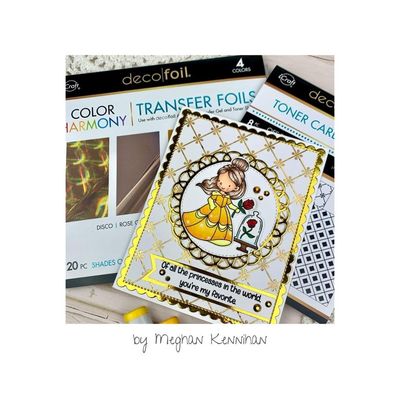  Deco Foil - Harmony Packs - Transfer Foils - Shades of Gold - 6" x 6" - 20pcs - 5424
