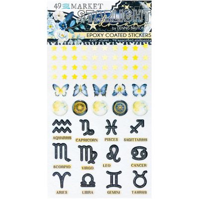 49 &amp; Market - Starlight Dreams Collection - Wishing Bubbles - Epoxy Stickers - DSD30723