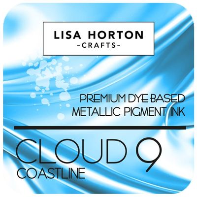 Lisa Horton Crafts - Metallic Pigment Inks - Coastline - LHCIP218