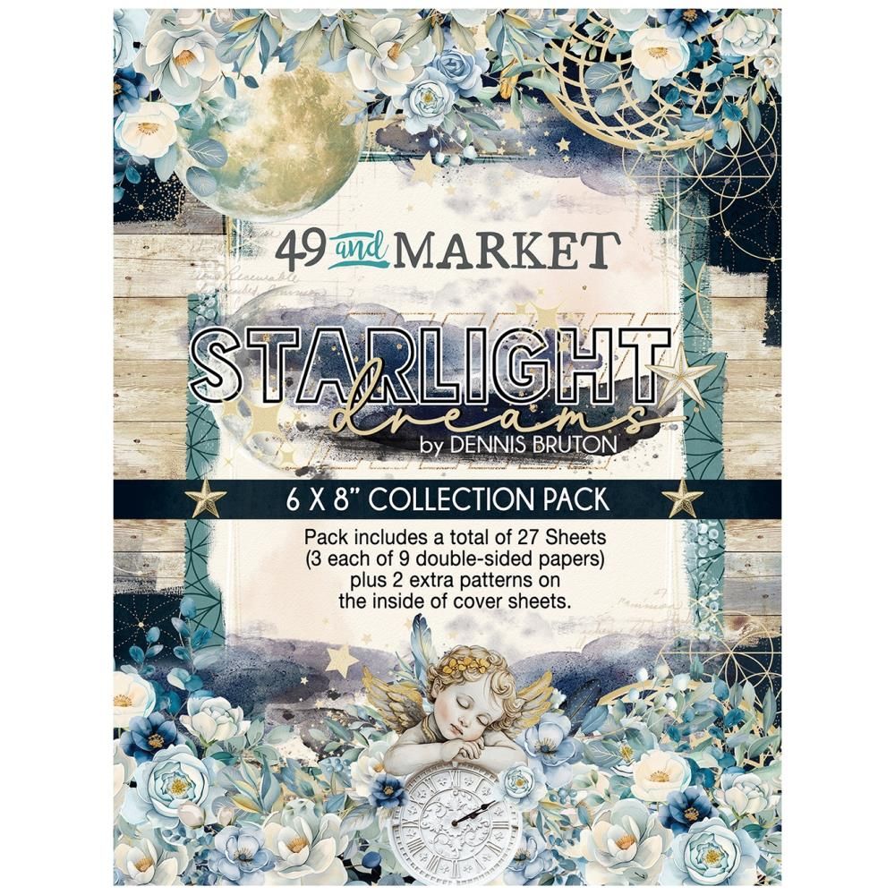 49 &amp; Market - Starlight Dreams Collection - 6&quot; x 8&quot; Paper Pack -  DSD - 27 Sheets