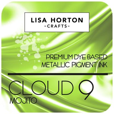 Lisa Horton Crafts - Metallic Pigment Inks - Mojito - LHCIP217