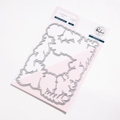 PinkFresh Studio - Pure Bliss Collection - Happy Hummingbirds - 268625 - Die Set -  1 pce