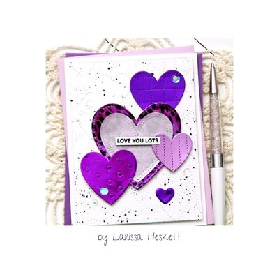  Deco Foil - Harmony Packs - Transfer Foils - Shades of Purple - 6" x 6" - 20pcs - 5421