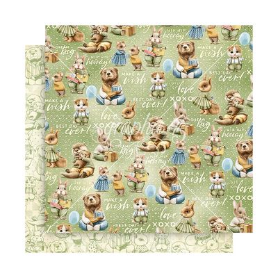 Graphic 45 - Hip Hip Hooray Collection - 12" x 12" - Paper Pad - 4502989 - 16 sheets